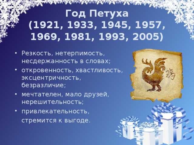 Под знаком петуха родились люди в какие года? год петуха – 1957, 1969, 1981, 1993, 2005 :: syl.ru