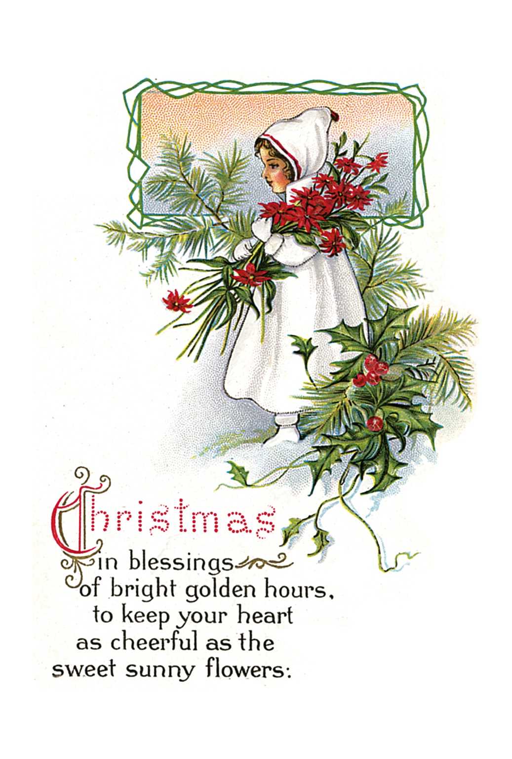 Коллекция красивых Рождественских поздравлений с переводом на английский язык