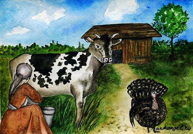 К чему снится доить корову: толкование сновидения