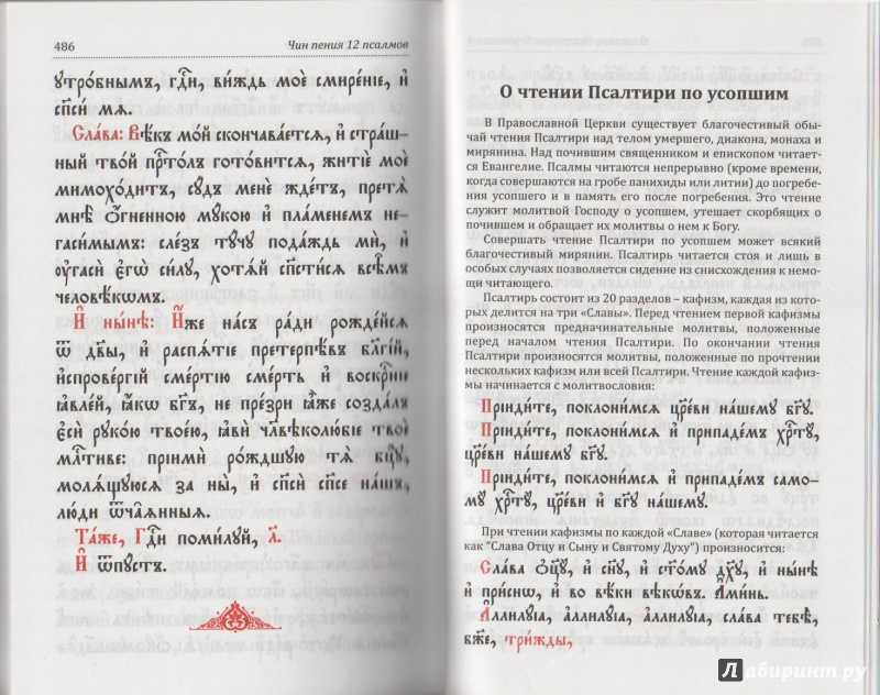 Как правильно читать псалтирь каждый день дома?